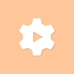 YouTube Studio Aesthetic Icon Peach Vector