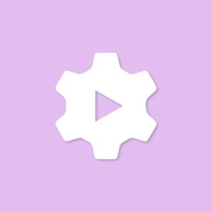YouTube Studio Aesthetic Icon Purple Vector