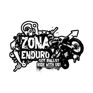 Zona Enduro Logo Vector