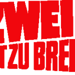 Zwei sind nicht zu bremsen Logo Vector