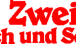 Zwei wie pech und schwefel Logo Vector