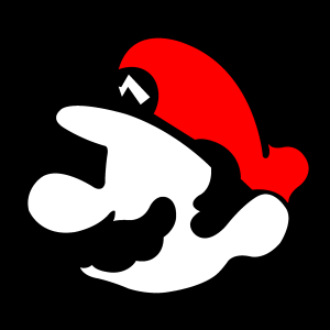 mario face Logo Vector