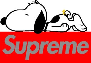 supreme snoopy Logo Vector