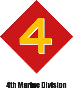 4Th Marine Div Usmc Logo Vector
