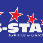 5 Star Exhaust & Quick Lube Logo Vector