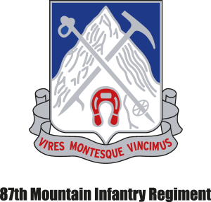 87th Mountain Infantry Regiment Logo Vector