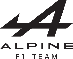 Alpine F1 Team Logo Vector