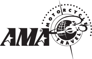 Ama Motorcycle Travel Logo Vector