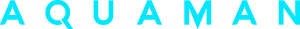 Aquaman Wordmark Logo Vector