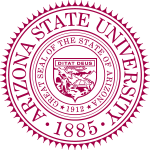 Arizona State University Seal Logo Vector