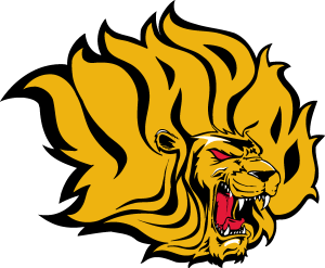 Arkansas–Pine Bluff Golden Lions Logo Vector