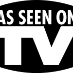 As Seen On Tv Black Logo Vector