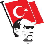 Atatürk Bayrak Logo Vector