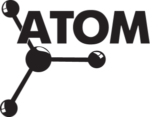 Atom Logo Vector