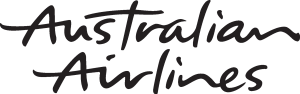 Australian Airlines Wordmark Logo Vector