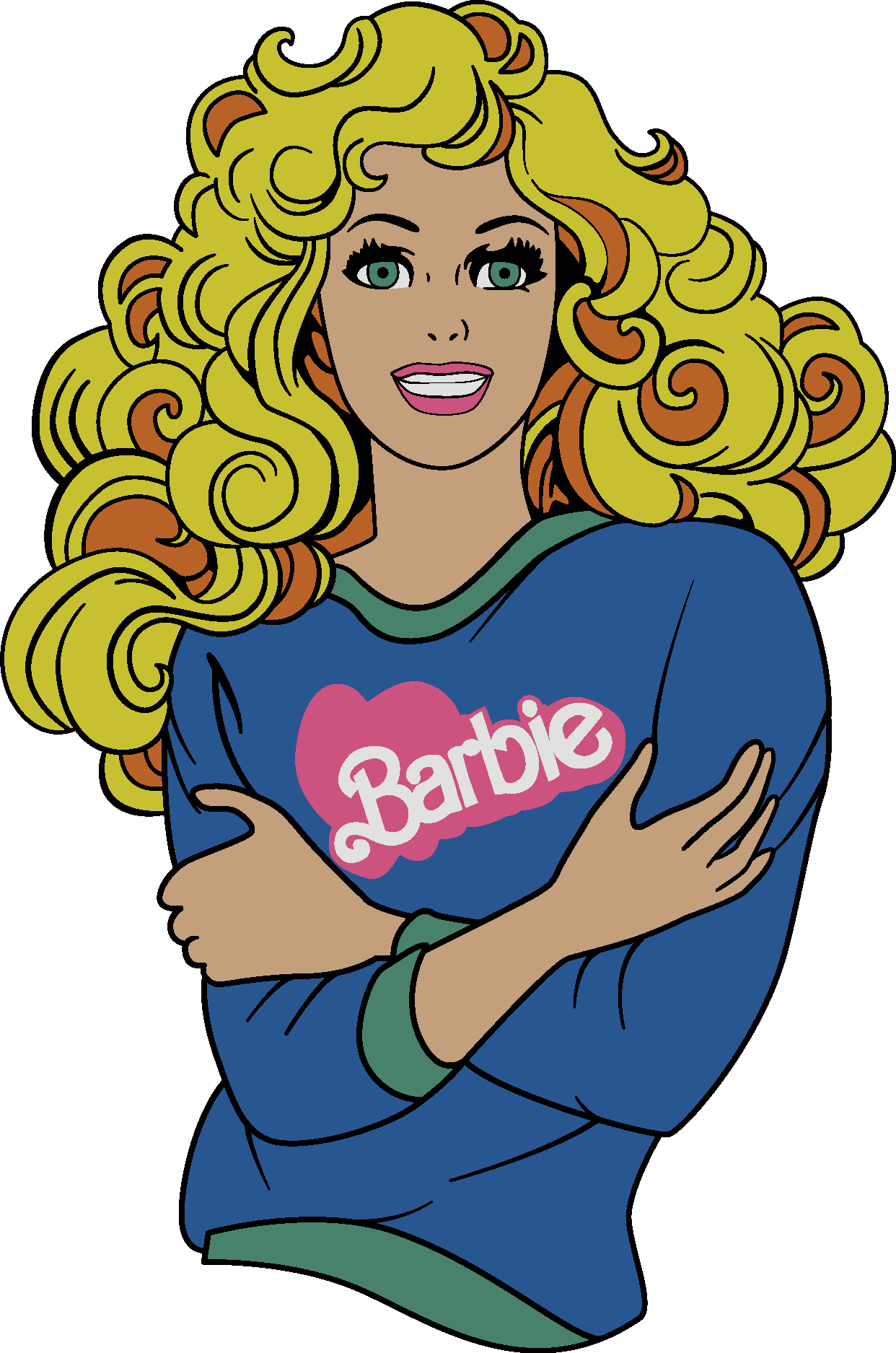 Barbie 1980s Logo Vector (.Ai .PNG .SVG .EPS Free Download)