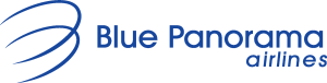 Blue Panorama Airlines Logo Vector
