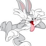 Bugs Bunny Logo Vector