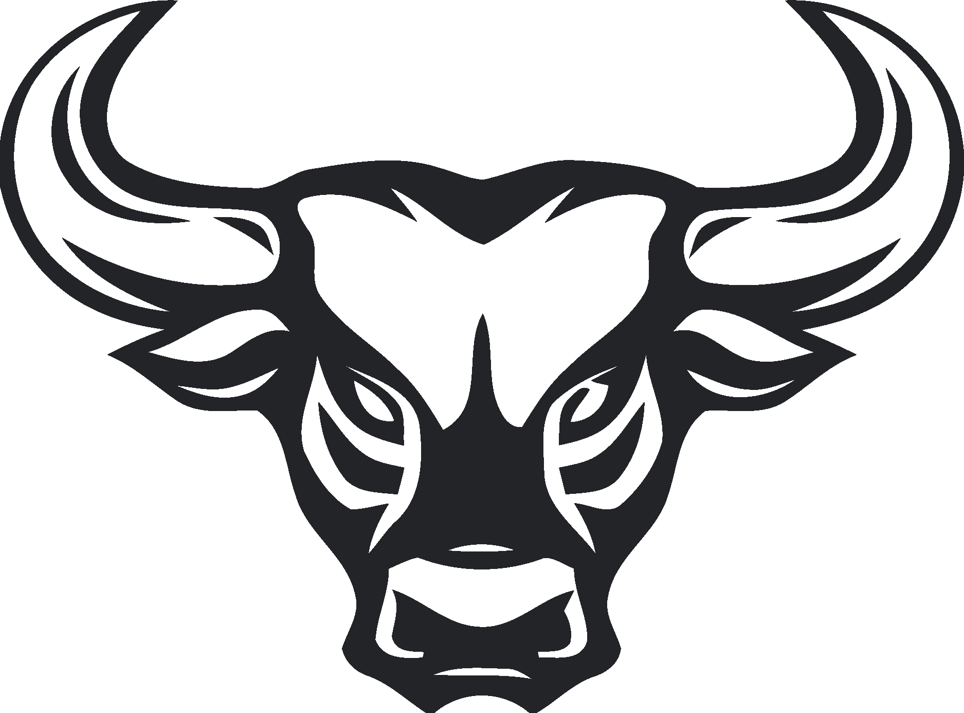 Логотипы быков. Таурус бык Телец. Морда быка. Голова быка. Силуэт головы быка.