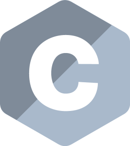 C Programming Language Logo Vector