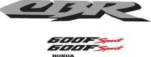 CBR 600F Sport Logo Vector