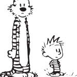 Calvin And Hobbes Logo Vector