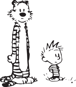 Calvin And Hobbes Logo Vector