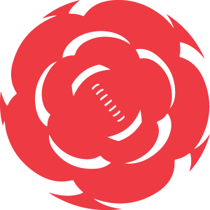 Camellia Bowl Icon Logo Vector