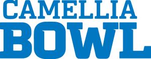 Camellia Bowl Wordmark Logo Vector