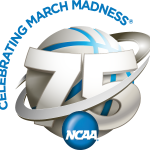 Celebrating March Madness – 75 years Logo Vector