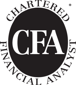 Chartered Financial Analyst Logo Vector