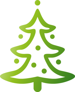 Christmas Tree Shop Logo Vector