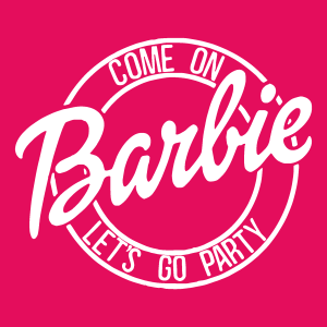 Come on Barbie Logo Vector