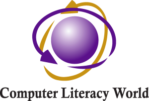 Computer Literacy World Logo Vector