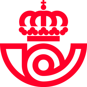 Correos Red Icon Logo Vector