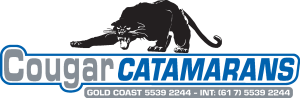 Cougar Catamarans Logo Vector