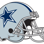 Dallas Cowboys Helmet Logo Vector