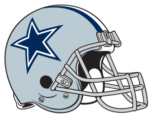 Dallas Cowboys Helmet Logo Vector