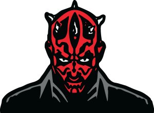 Darth Maul Logo Vector