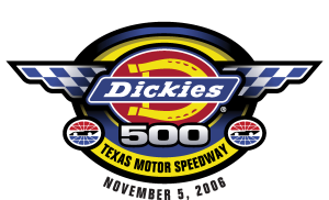 Dickies 500 Texas Motor Speedway Logo Vector