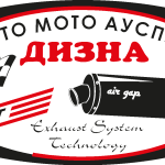 Dizna – Avto Moto Auspuh Logo Vector