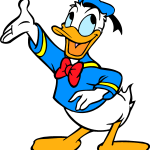 Donald Duck Logo Vector