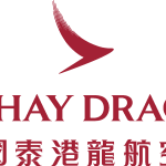 Cathay Dragon Logo Vector