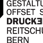 Druckerei in der Reitschule Logo Vector