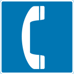 EMERGENCY PHONE SYMBOL Logo Vector