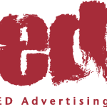 Ed Advertising Logo Vector