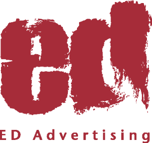 Ed Advertising Logo Vector