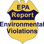 Epa Report Environmental Violations Logo Vector