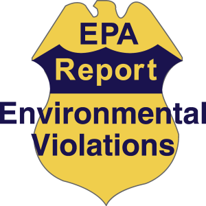 Epa Report Environmental Violations Logo Vector