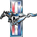 Ford Mustang Logo Vector